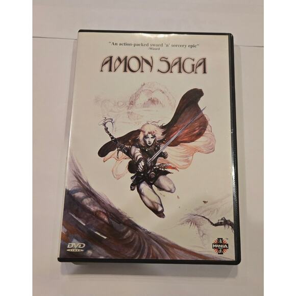 Rare Amon Saga (DVD, 2001) Anime Manga Cartoon Comic Animation - Picture 1 of 3